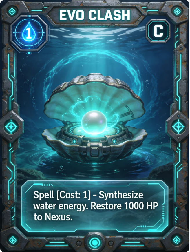EVO CLASH Card