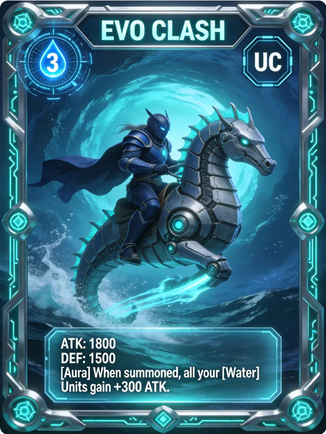 EVO CLASH Card