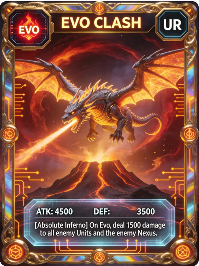 EVO CLASH Card