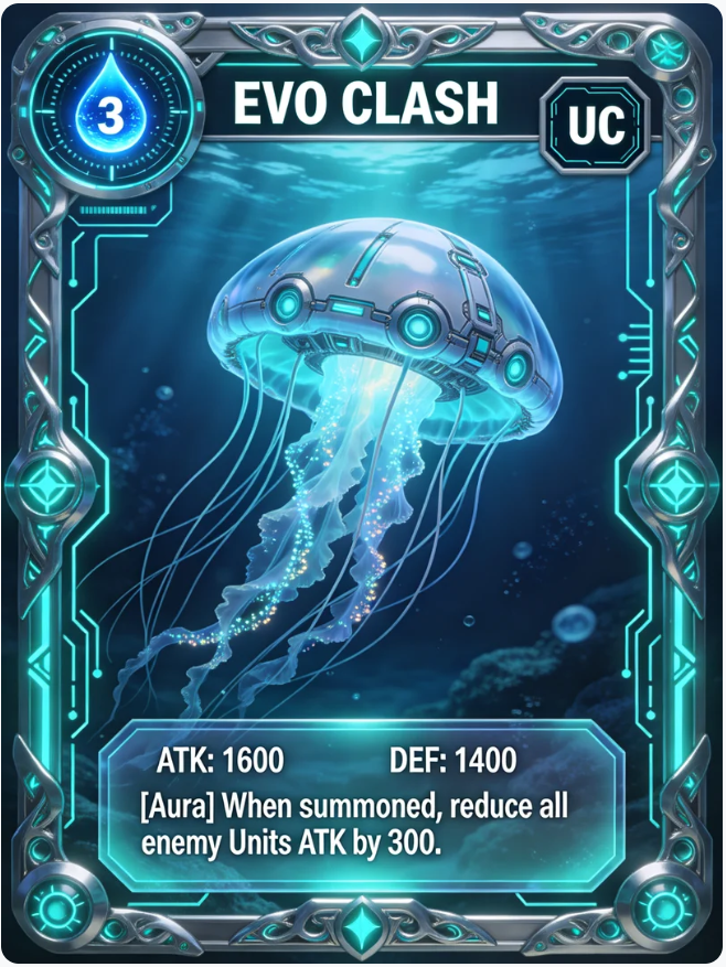 EVO CLASH Card