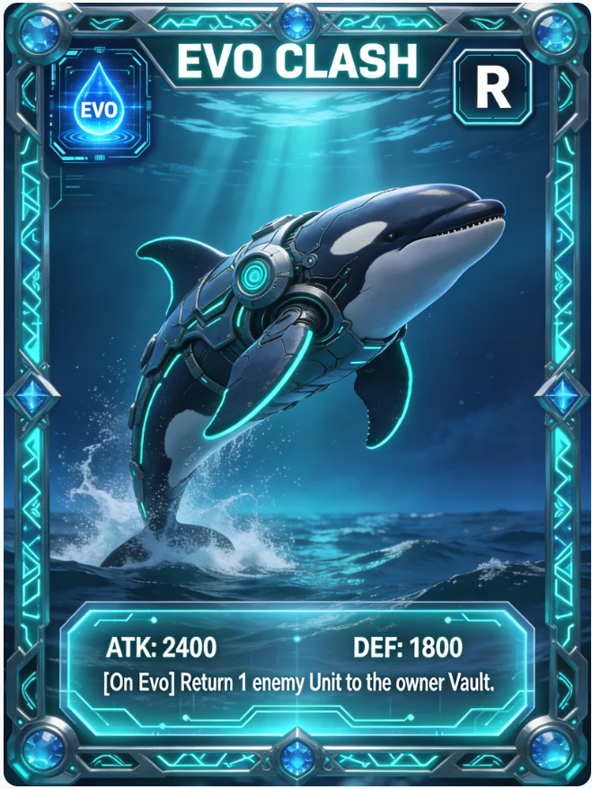 EVO CLASH Card