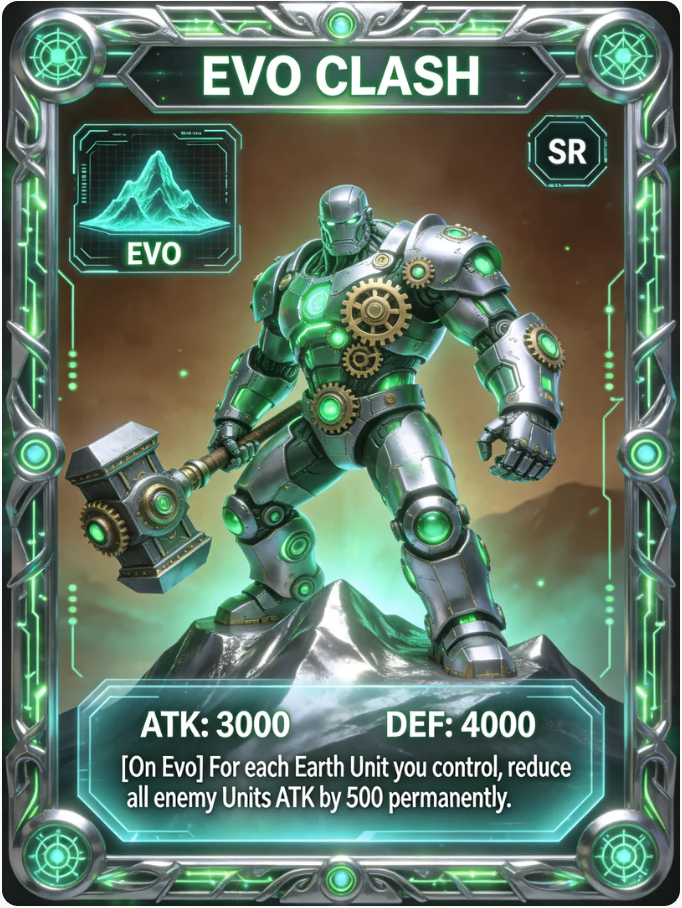 EVO CLASH Card
