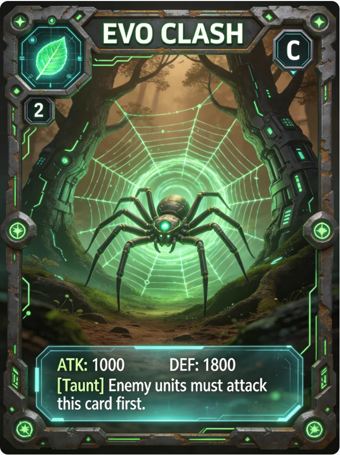 EVO CLASH Card