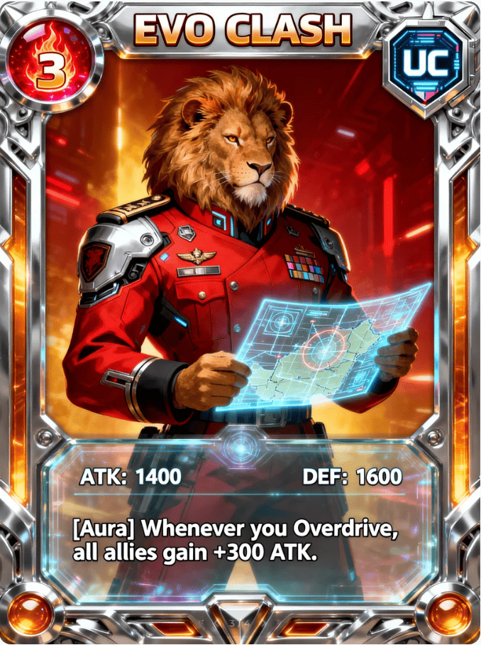 EVO CLASH Card
