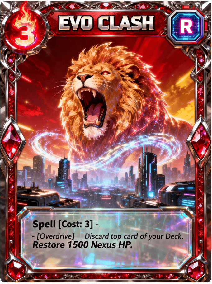 EVO CLASH Card