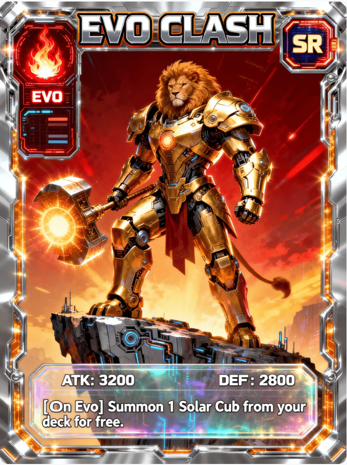 EVO CLASH Card