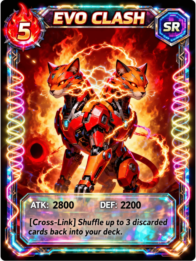 EVO CLASH Card