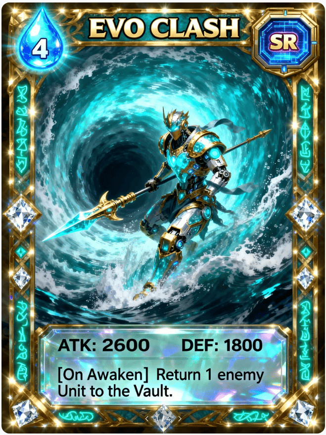 EVO CLASH Card
