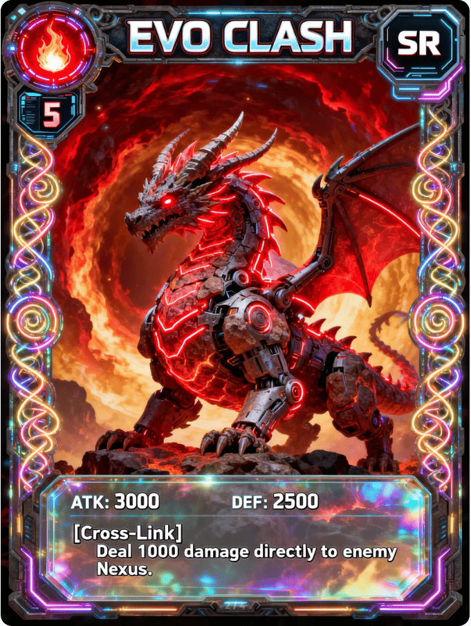 EVO CLASH Card
