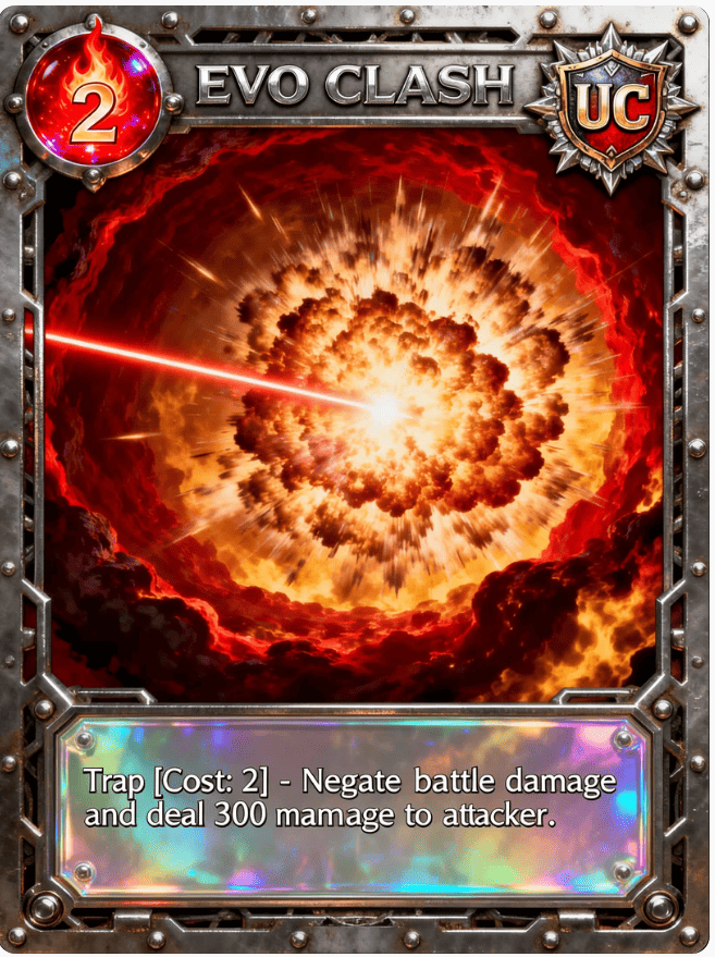 EVO CLASH Card