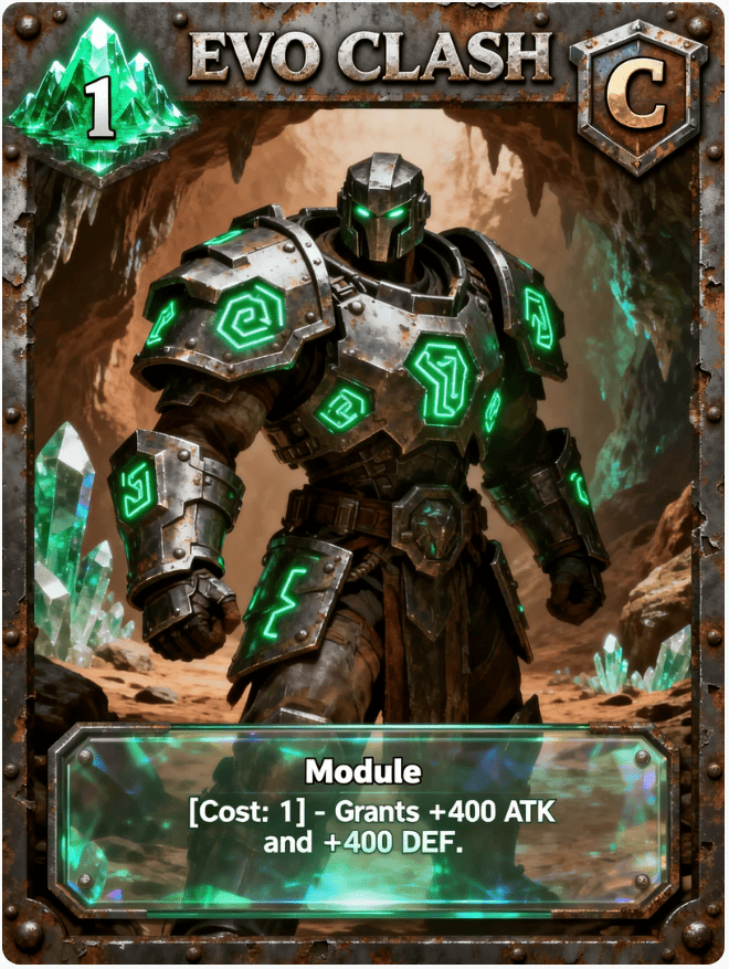 EVO CLASH Card
